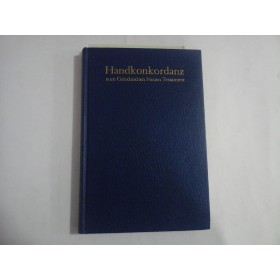 POCKET CONCORDANCE TO THE GEEK NEW  TESTAMENT - ALFRED SCHMOLLER